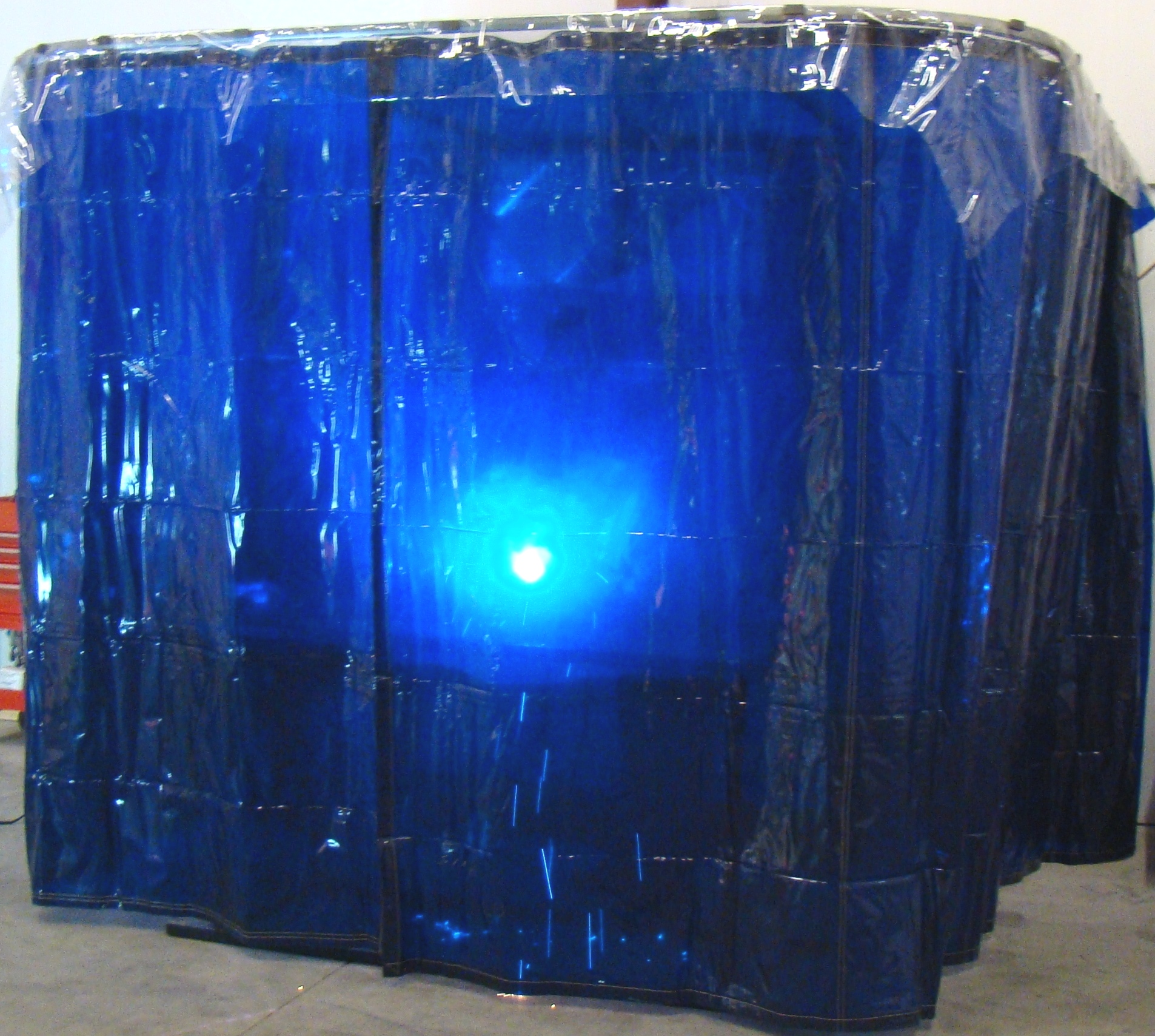 Portable Welding Booth Fume Extractor